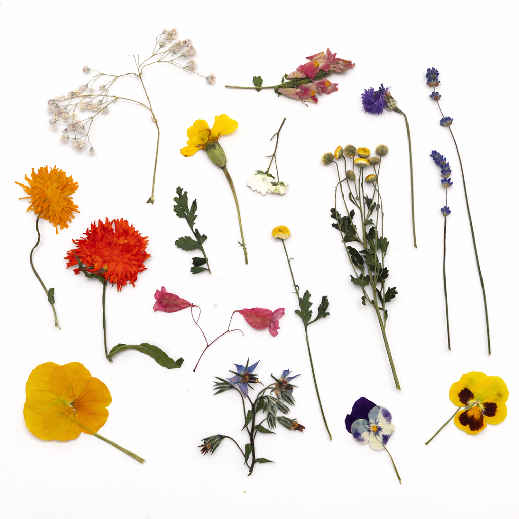 geperste eetbare bloemen mix Floral Delight