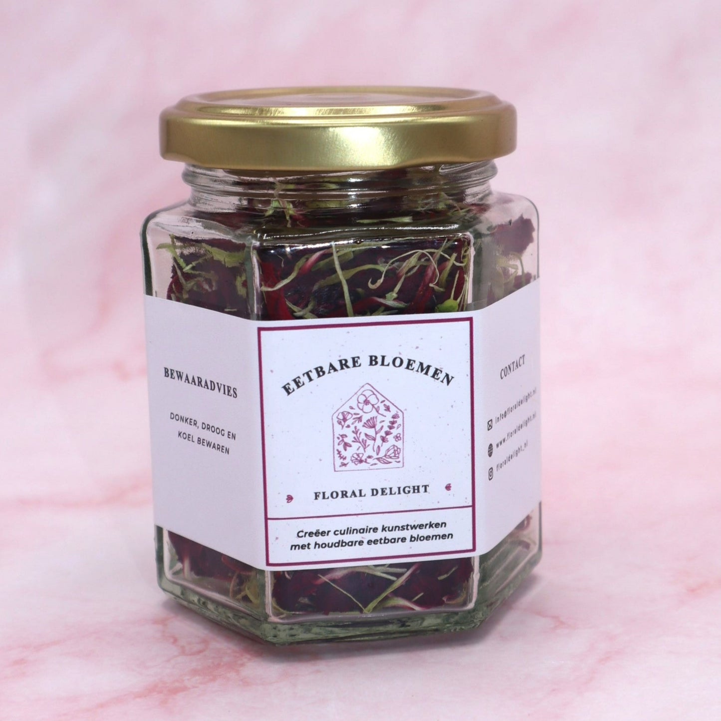 Gedroogde eetbare Anjer sprinkle