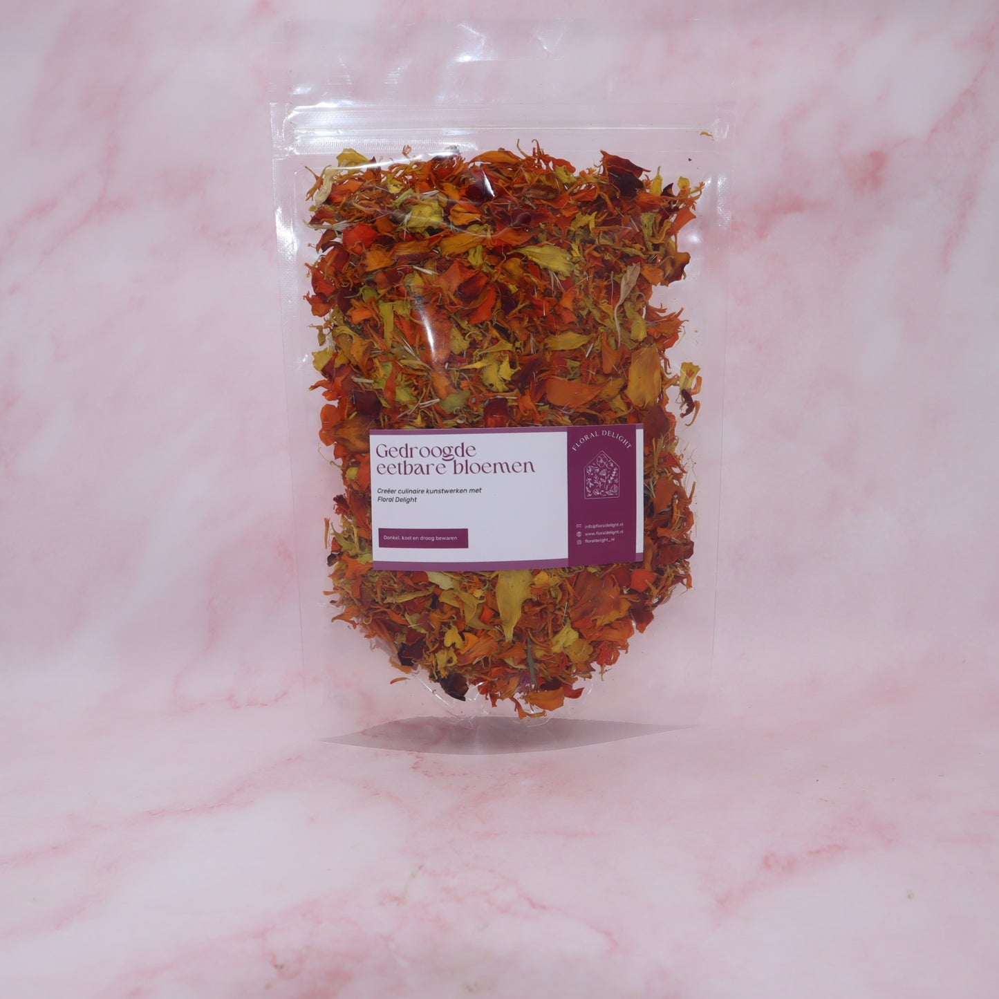 Afrikaantje, Tagetes sprinkle. Eetbare Bloemen, Tagetes Confetti., edible flowers