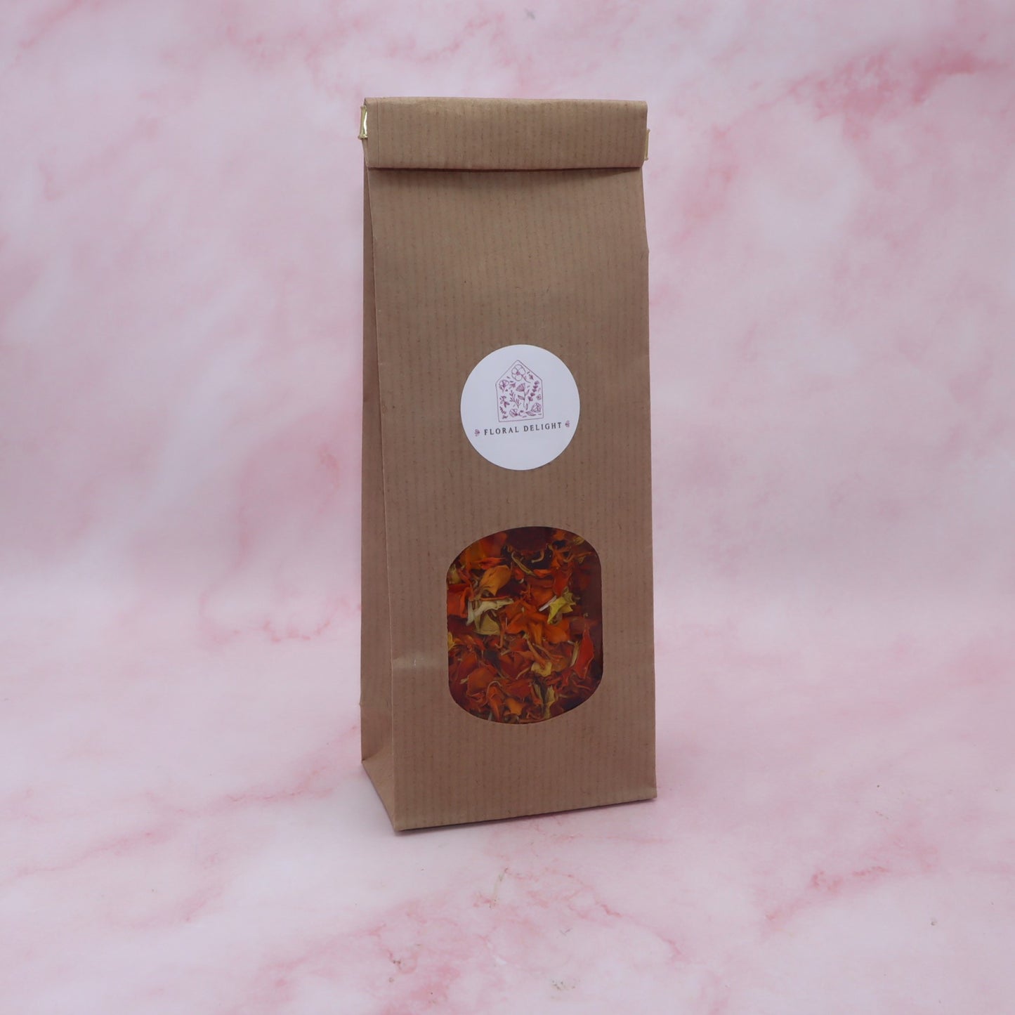 Afrikaantje, Tagetes sprinkle. Eetbare Bloemen, Tagetes Confetti., edible flowers