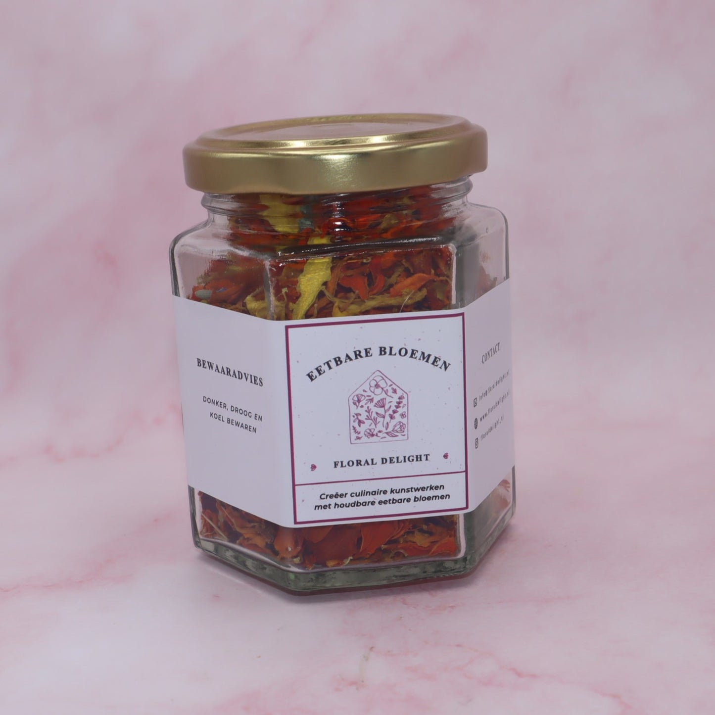 Afrikaantje, Tagetes sprinkle. Eetbare Bloemen, Tagetes Confetti., edible flowers