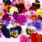 eetbare bloemen voor cupcake