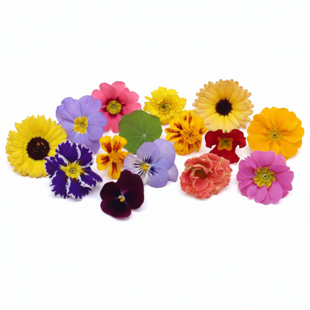 eetbare bloemen mix
